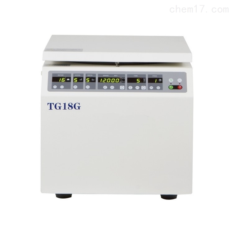 <strong><strong><strong><strong>TG18G台式高速离心机</strong></strong></strong></strong>
