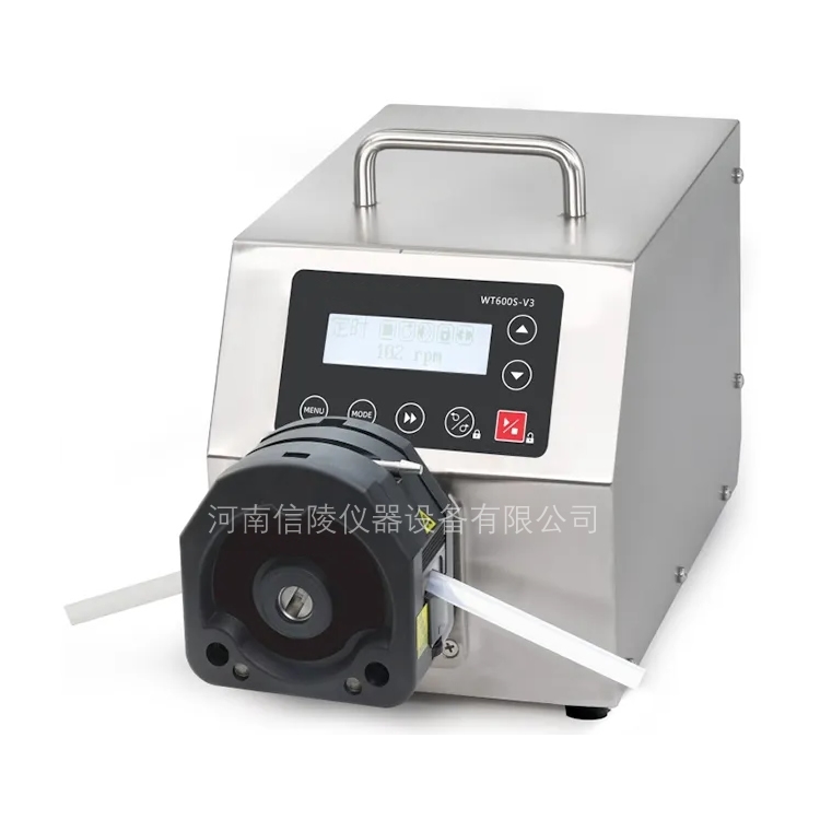 液体搅拌定时加料蠕动泵软管不锈钢连续灌装