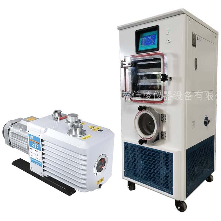 自动程序冷冻干燥机中试硅油加热控温触摸屏