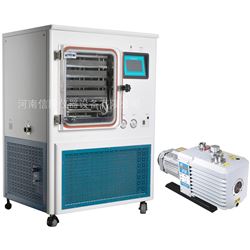 原位硅油型冷冻干燥机0.4平方自动真空冻干
