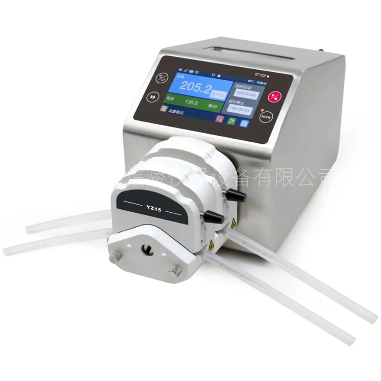 细胞培养定时灌装蠕动泵液量分配触屏分装机