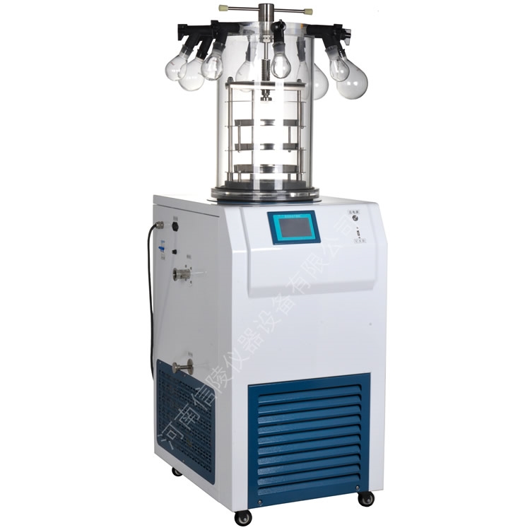 实验室小试蛋白溶液真空冻干机配一台真空泵