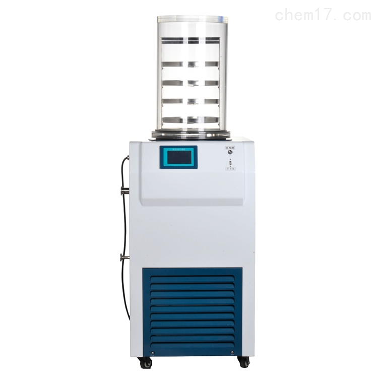 1.2升小试样品实验真空冻干机触屏真空曲线